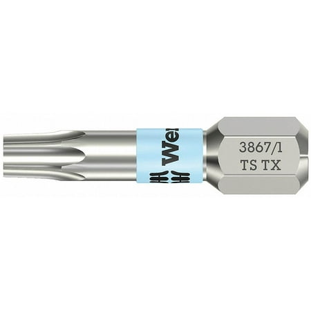 UPC: 4013288111371 | Wera Insert Bit SAE 1/4  Hex T9 1  SS 05071031001