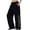 #01, variant on Women's Loose Wide Leg Gothic Pants, Dark Aesthetic Letter Print Joggers, Elastic Drawstring Waist Y2K Streetwear Trousers
