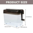 thumbnail image 2 of Greenadscape Wear Resistant Paper Shredder Hand Shredder Grey ABS for Home Use 1Set, 2 of 6