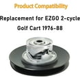 thumbnail image 5 of SEBLAFF Primary Driven Clutch For EZGO 2-cycle Gas golf cart 1976-1988 23191-G1, 5 of 5