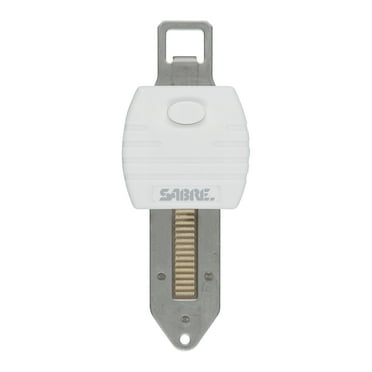 SABRE Portable Door Lock, Travel Friendly Door Lock for Hinged Doors, 0.23 lb