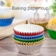 thumbnail image 4 of Bewildely 100 piezas de papel de aluminio dorado / plateado / rojo / verde / azul para hornear muffin cup cake wrappers case Herramientas y accesorios para hornear oro Bewildely HA0096-04B, 4 of 6