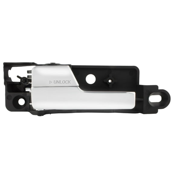 BOXI Interior Rear Left (Driver-Side) Chrome Door Handle For Ford Fusion 2006-2012/ for Lincoln MKZ 2007-2012 / for Lincoln Zephyr 2006/ Mercury Milan  2006-2011 | Replaces 6E5Z-5422601-B