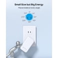 thumbnail image 4 of 2 Prong Outlet Extender 2 Pack, 3 Prong Adapter with 360 Rotating Plug, Wall Outlet Splitter with 6 AC Charger, Travel Power Adapter for US to Japan, Non-Grounded Plug Extender for Old House, 4 of 4