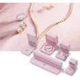 thumbnail image 5 of Caja de joyería ZHAOCHENG de terciopelo rosa para pulsera/collar/cadena larga 22x5,5x3,5 CM, 5 of 5