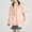 Rose, variante sur Manteau de Pluie Imperméable à Manches Longues pour Femme, Couleur Unie, avec Poches Zippées, Coupe-Vent pour l'Extérieur, Conception à Capuche pour une Protection par Tous les Temps