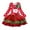 Z29-Red, variant on Uuszgmr flower girl dress Vacation Girls Bow Set Ruffles Baby Toddler Beach Floral Hat Dresses Summer Sleeveless Dress easter dresses Blue,Size:2-3 Years