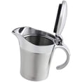 thumbnail image 2 of Pichet en Acier Inoxydable Doublement Isolé pour Sauce/bateau - 16oz, Argent, Moderne, Couvercle à Charnière, 2 of 6