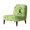 Witch Bat Pattern, variant on HELLHERO Stain Protection Armless Accent Chair Cover Easy Care Elastic Bottom Slipper Chair Slipcover for Living Room, Retro Leopard Print