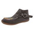 thumbnail image 2 of Zapatos de mujer Punta redonda Retro Gato Estampado Estilo étnico Hebilla de gamuza Zapatos casuales planos Wmkox8yii FOPL1563, 2 of 5