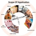 thumbnail image 4 of TFixol Multi-purpose Professional 0.3mm Airbrush for Model Making DIY Art Painting, 4 of 7