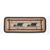 Capitol Importing 59-TR116MB 13 x 36 in. Mama & Baby Bear Oblong Table Accents Rug