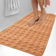 thumbnail image 1 of Boovnll Bathroom Rugs, Bathtub and Shower Mats Extra Long Non Slip Bath Mats 39.4 X 16 Inches Bathroom Mats with Suction Cups Machine Washable Soft Shower Floor Mats, Bath Mat, 1 of 7