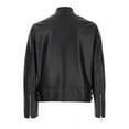 thumbnail image 2 of Dsquared2 Men's Black Biker Jacket Withdarin Collar And Waist Straps Black Sizes IT 34-64, 2 of 3