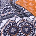 thumbnail image 3 of Greenland Home Fashions  Medina 100% Cotton Reversible Paisley Quilt Set Twin, 3 of 5