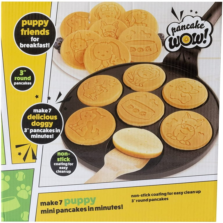 Animal Mini Pancake Pan - Make 7 Unique Flapjack Zoo Animals, Including a  Elephant, Giraffe and More- Nonstick Pan Cake Maker Griddle for Breakfast