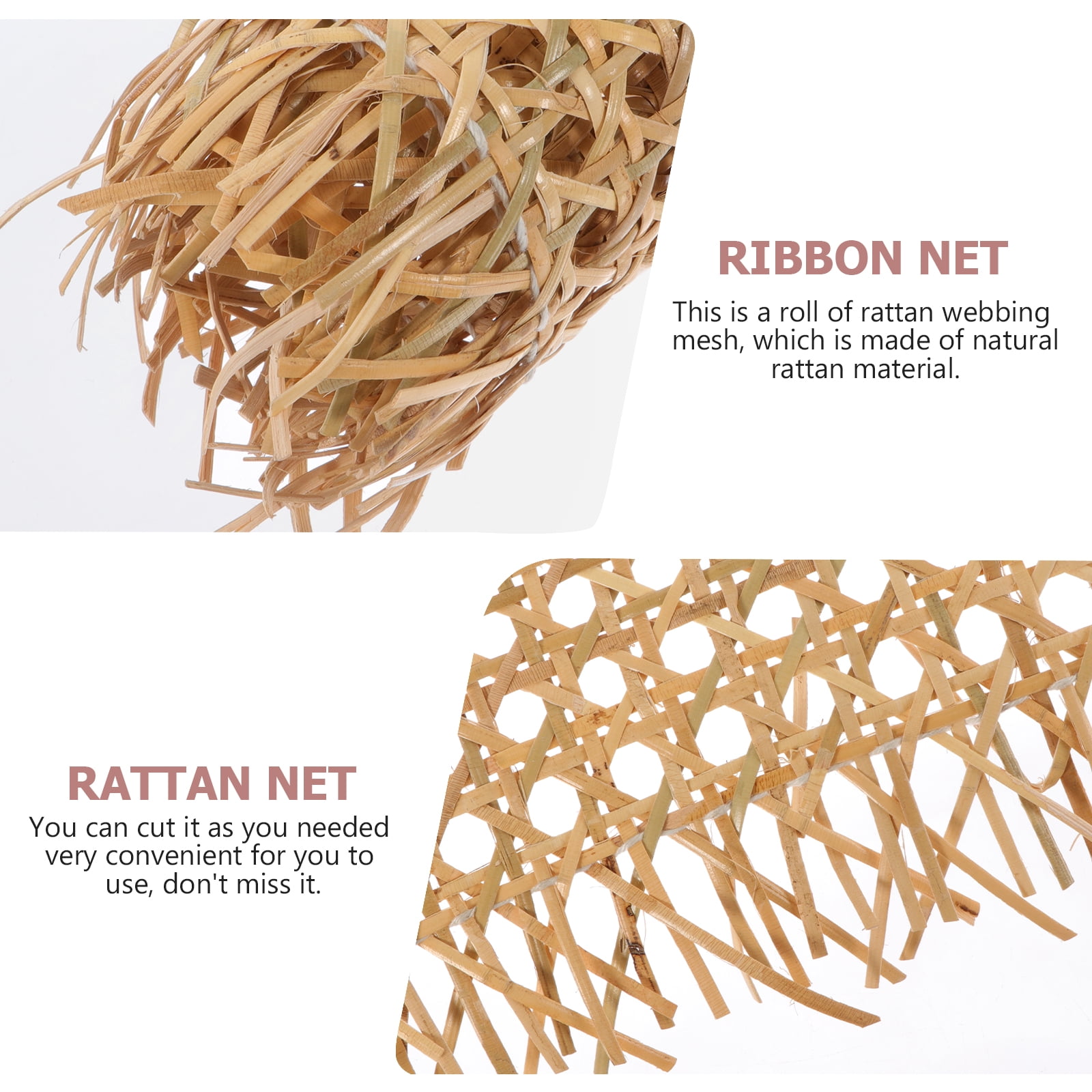 Buy Nuolux bing Cane Rattan Roll Mesh Chair Net Caning Woven