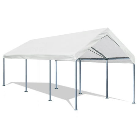 Quictent 10 X20 Carport Heavy Duty Car Canopy Galvanized Car Boat