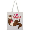 thumbnail image 3 of Inktastic I Love Ferrets Tote Bag, 3 of 4