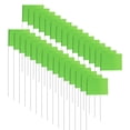 thumbnail image 3 of Marcado Marcador para Césped Paquete 30, Pequeñas PVC, Césped, Jardín, Encuesta, Verde, 3 of 5