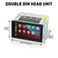thumbnail image 6 of Planet Audio P70CPA-C 2-DIN Digital Multimedia 7" Receiver w/ Back-Up Camera, 6 of 10