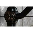 thumbnail image 4 of SimplyCopper 13" Clayborne Oil Rubbed Bronze Bathroom Faucet with Copper Design - 13' X 11" X 7", 4 of 5