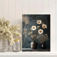 thumbnail image 2 of Qisvanset 12x16 Inch Dark Wildflower Botanical Canvas Wall Art, Minimalist Gallery Art Modern Farmhouse Home Decor, 2 of 8