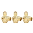 thumbnail image 1 of Válvula De Retención, Tamaño Estándar Conexión Hermética Válvulas De Rosca De 3 Resistente A La Corrosión 3 Piezas Prevención De Reflujo Para Compresor De Aire, 1 of 7