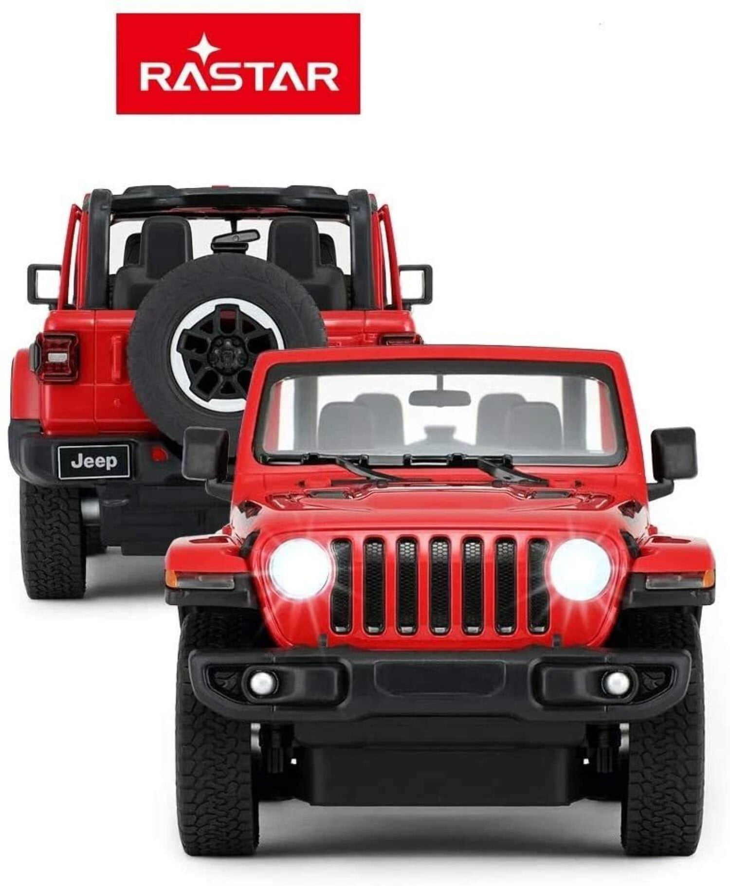 1:14 Jeep Wrangler JL RC Off-Road Car 2.4G Red