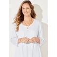 thumbnail image 4 of Catherines Women's Plus Size Pointelle Accented Cardigan, 4 of 4