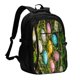 thumbnail image 1 of Disketp colorful Easter eggs Mochila de Viaje Estampada para Laptop con Puerto de Carga USB, Mochila Impermeable para Computadora – Regalo para Hombres y Mujeres, 1 of 7
