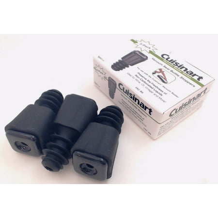 

Cuisinart Vacuum Sealer Accessory Bottle Stoppers 3 Pack VSC-BS