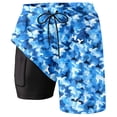 thumbnail image 5 of Kcolen 5 Inch Swim Trunks Men,Mens Swim Trunks With Liner,Shorts Stretch Mens Bathing Suits Quick Dry Board Shorts Pockets Swimsuit, 5 of 6