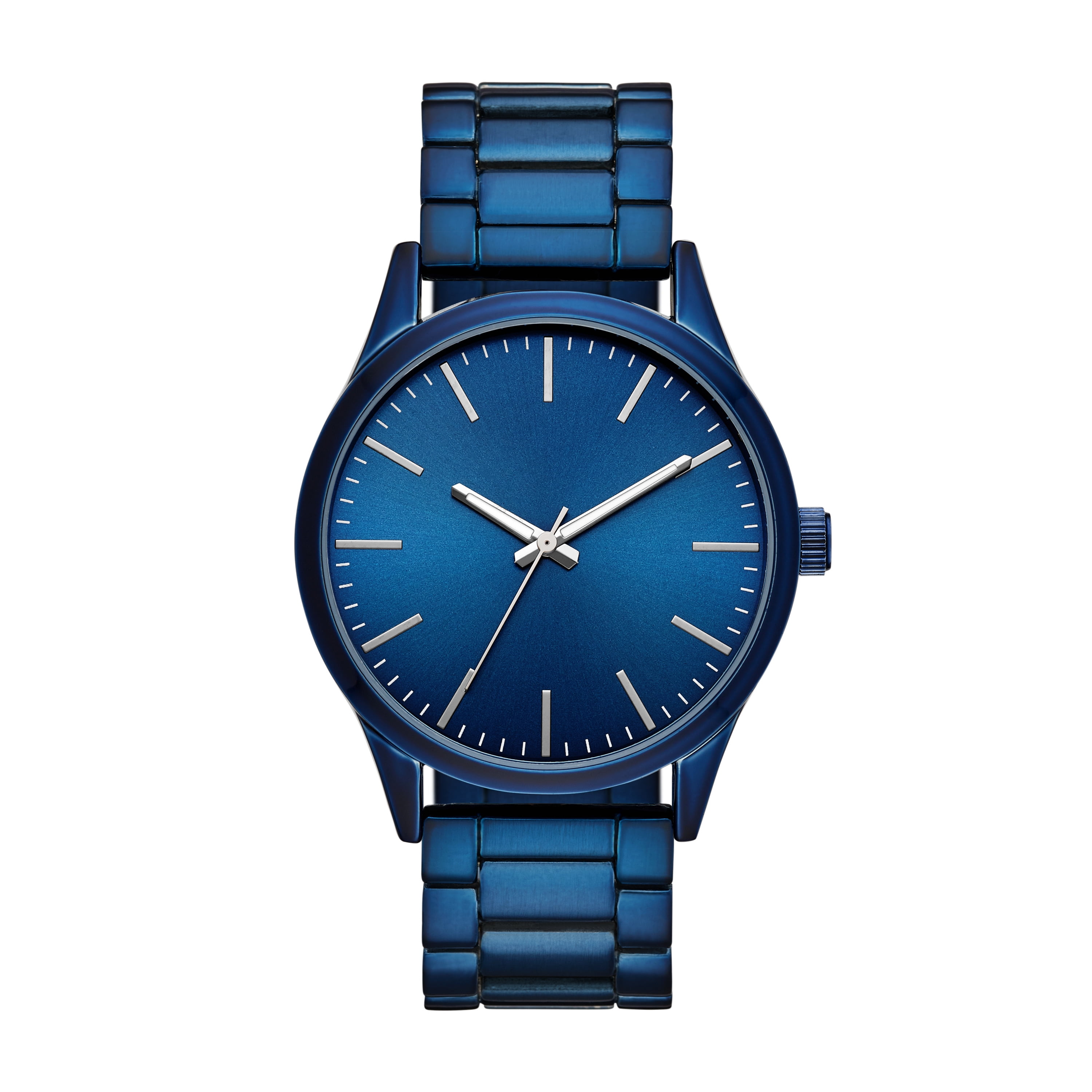 Men's Blue Bracelet Watch
