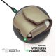 thumbnail image 4 of Funda De Carga Para Apple Airpods, Funda De Cuero Pu Con Correa Para La Muñeca Para Apple Airpods 1/2 Estuche De Carga - Dorado, 4 of 5