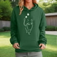 thumbnail image 2 of Cute Cat Floral Sweatshirts For Women y2k Oversize Long Sleeve Mom Hoodie Shirts Funny Graphic Fall Clothes, 2 of 4