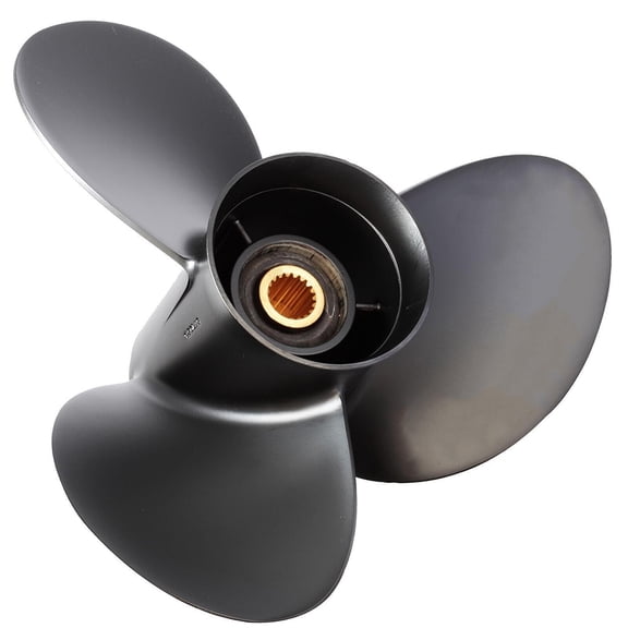 New Aluminum Propeller Compatible With Mercruiser For All Years By 1611-183-19 18614A40 48-18614A40 Qa1940R Diameter 18.25" x 19" Pitch x 19-Splines 3 Blades RH Amita 3 Bravo 2