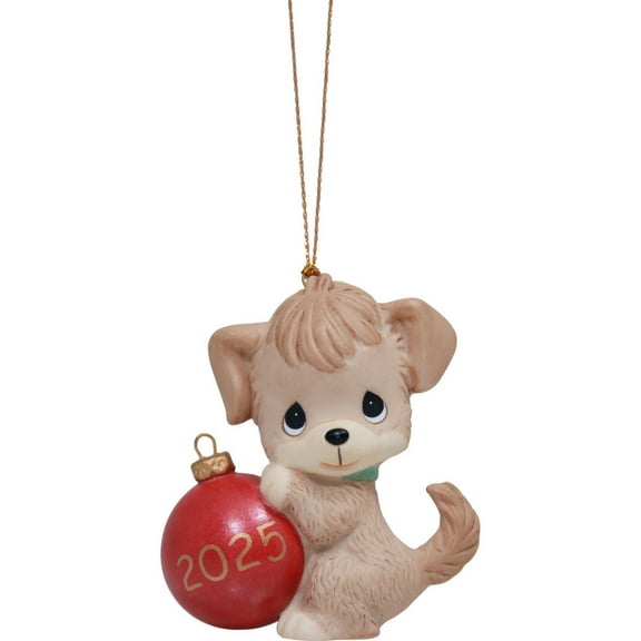 2025 Dated Dog Ornament - Howl-iday Cheer Dog Ornament