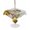 Off-White, variant on Outdoor Tablecloth with Umbrella Hole for Patio/Picnic/Party/Camping, Groundhog Day Waterproof Table Cloth Square Cover Washable, Sunflower Spring Floral Botanical Vintage (54"x 54")