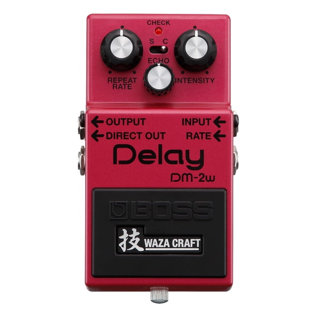 Pedal de retardo BOSS DM-2W Reedición totalmente analógica del Waza Craft