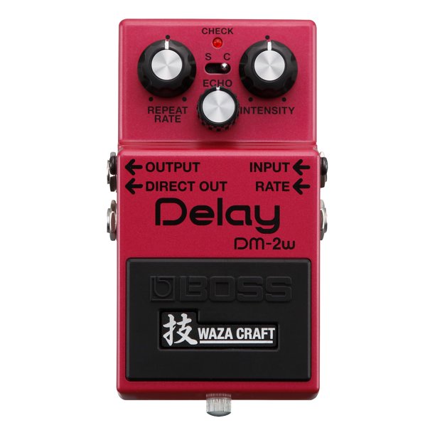Pedal de retardo BOSS DM-2W Reedición totalmente analógica del Waza Craft