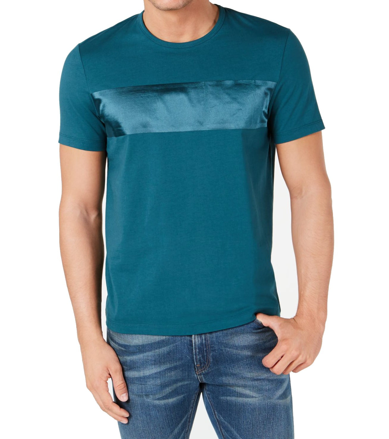 Michael Kors T-Shirts - Men's T-Shirts Small Crewneck Satin Tee S ...