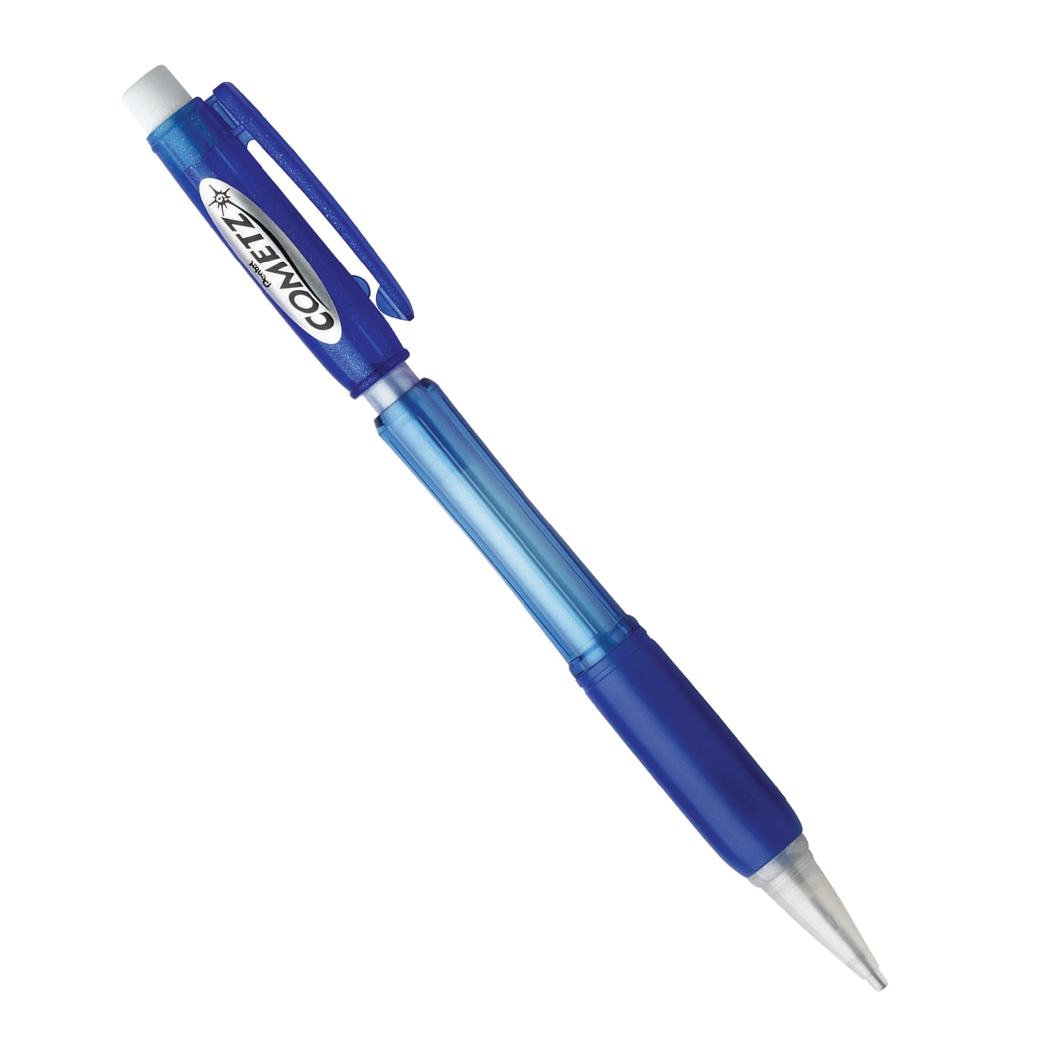 Pentel Cometz Mechanical Pencil (0.9mm), Blue Barrel, Pack of 24