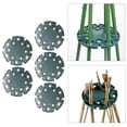 thumbnail image 3 of Luysn 5Pcs Plant Supports for Indoor Plants,Plant Supports Holder Plastic Plant Support,Plant Supports for Outdoor Plants,Plant Stakes,Garden Stakes for Climbing Plants,Garden Stakes, 3 of 5