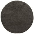 thumbnail image 4 of SAFAVIEH Athens Lavena Solid Shag Runner Rug, Dark Grey, 2'3" x 8', 4 of 6