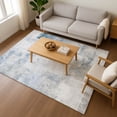 thumbnail image 7 of Addison Rugs Mayfield Premium Machine Washable Transitional Abstract Denim Rectangle Rug, 3' x 5', 7 of 7
