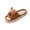 Brown, variant on Slippers for Women Men Casual Slip-on Flats Home Indoor Outdoor Close Toe Unisex Couples House Slippers Brown 6.5