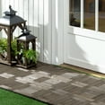 thumbnail image 2 of Outsunny 27 Pcs 12" x 12" Wooden Interlocking Deck Tiles for Patio Balcony, 2 of 10