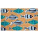 thumbnail image 1 of Felpudo de fibra de coco Summer Fun - Banco de peces, 1 of 3