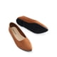thumbnail image 5 of Zapatos DREAM PAIRS Flats de Gamuza para Mujer Punta Fina Marrón Talla 6, 5 of 8